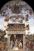 Filippino Lippi Assumption and Annunciation oil painting reproduction